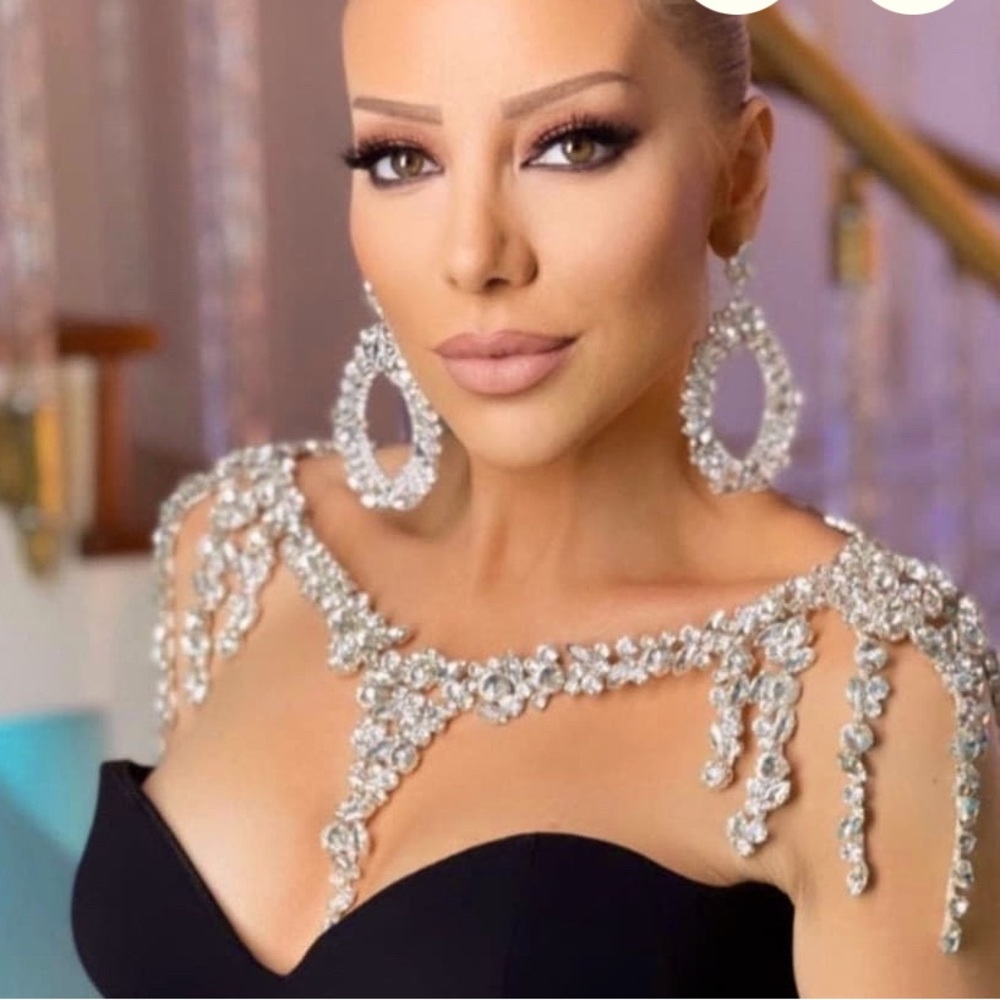 Bridal shoulder bling